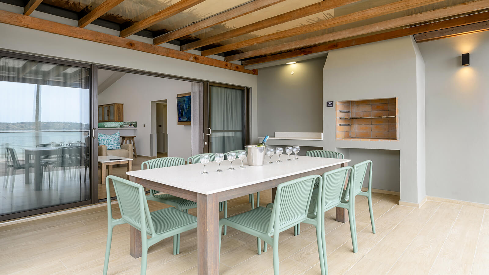 Luxury Four Bedroom Beachfront Villa with Pool