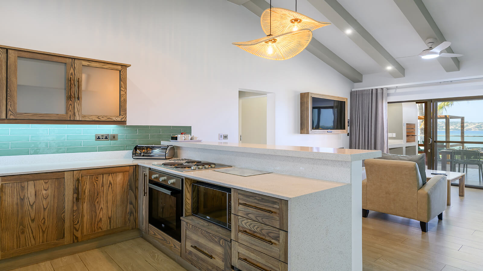 Luxury Two Bedroom Beach Front Villa with Pool