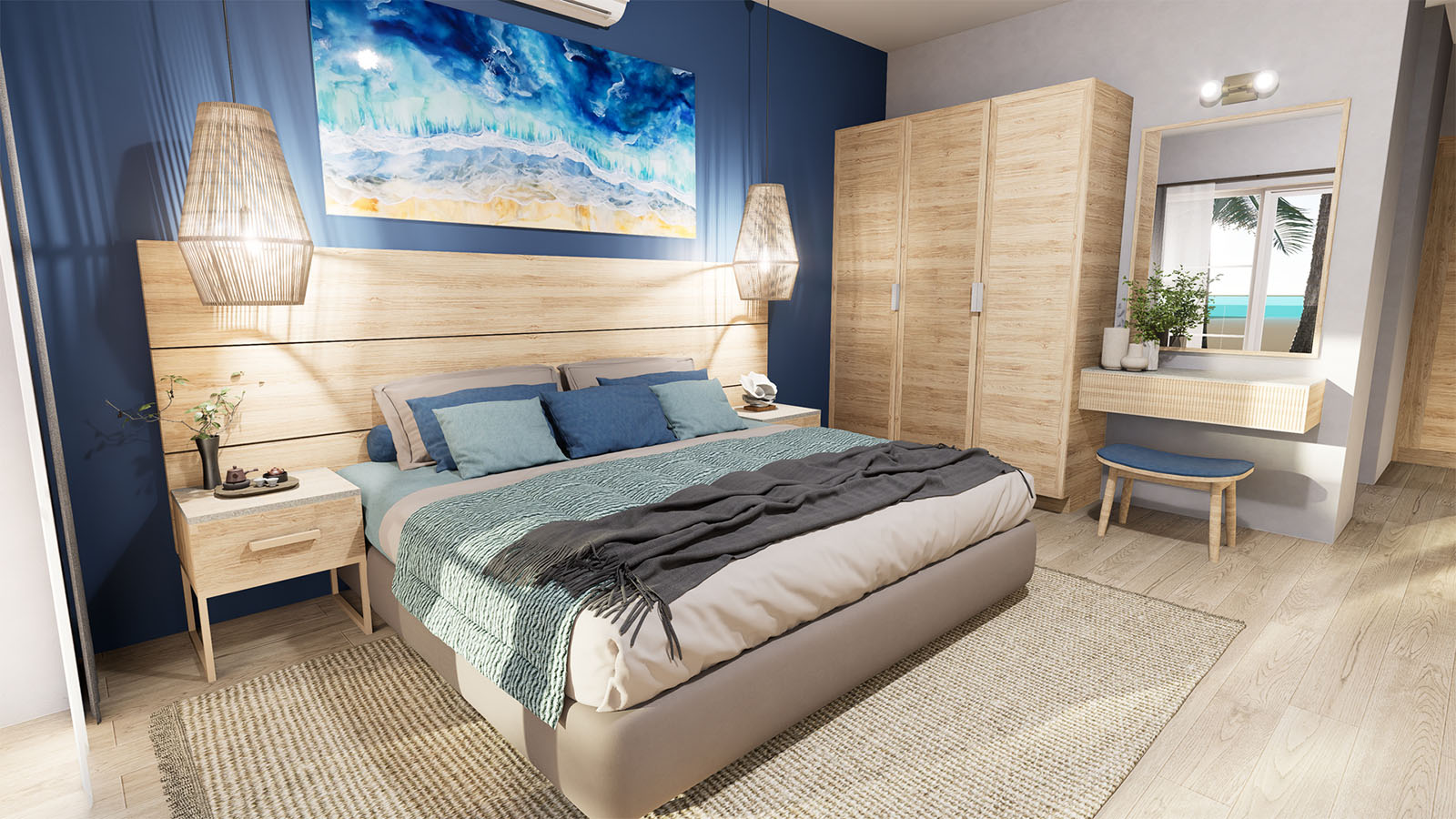 One Bedroom Apartment with Balcony