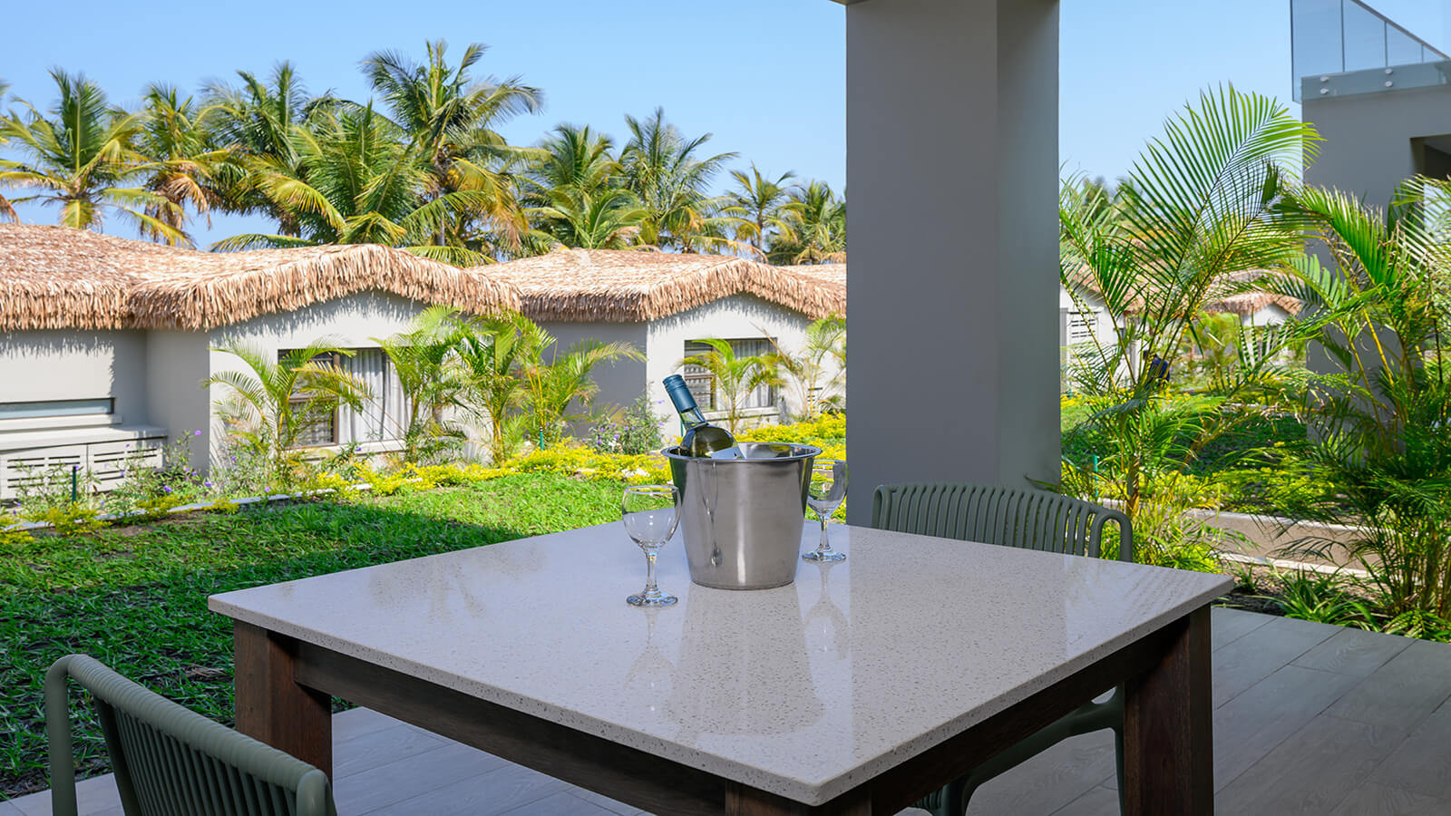 Two Bedroom Duplex with Balcony