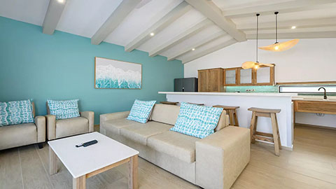 Two Bedroom Duplex with Balcony